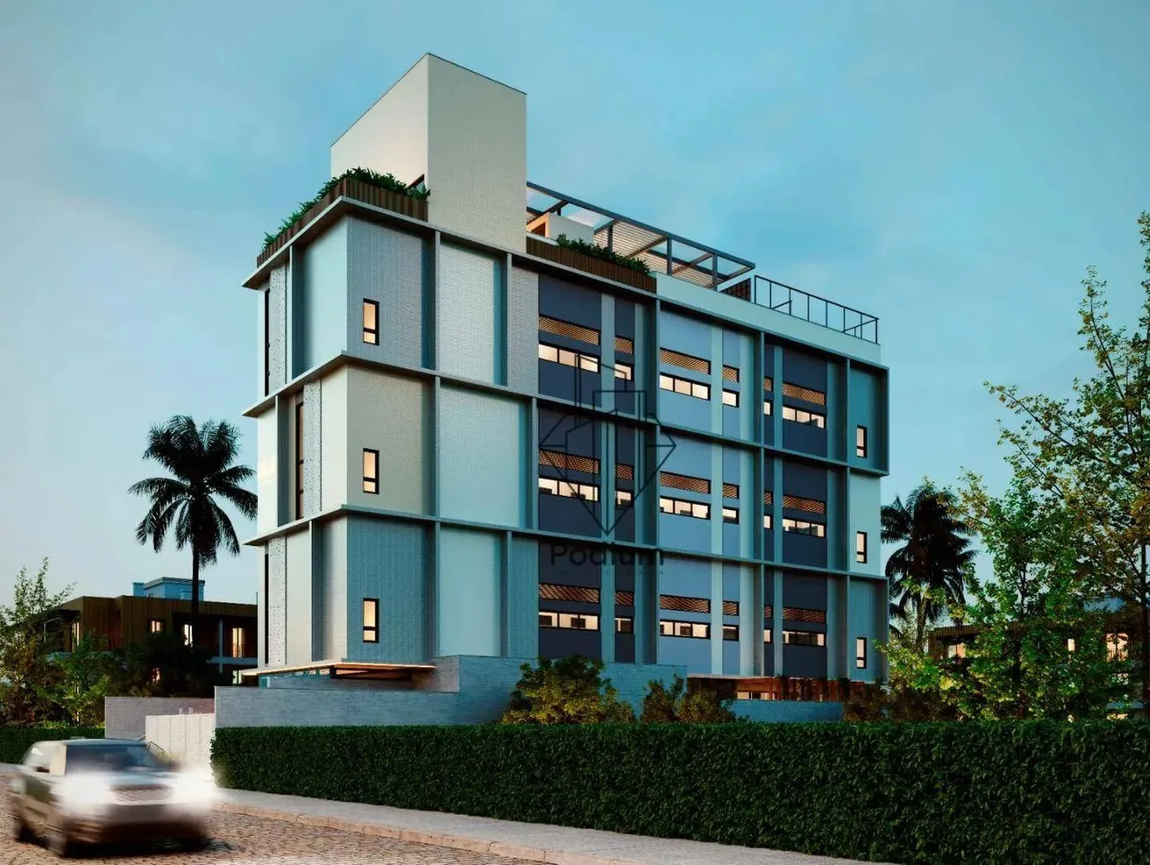 Flats Studio térreo com área privativa a 230m da praia do Bessa / Jardim Oceania - FL0642