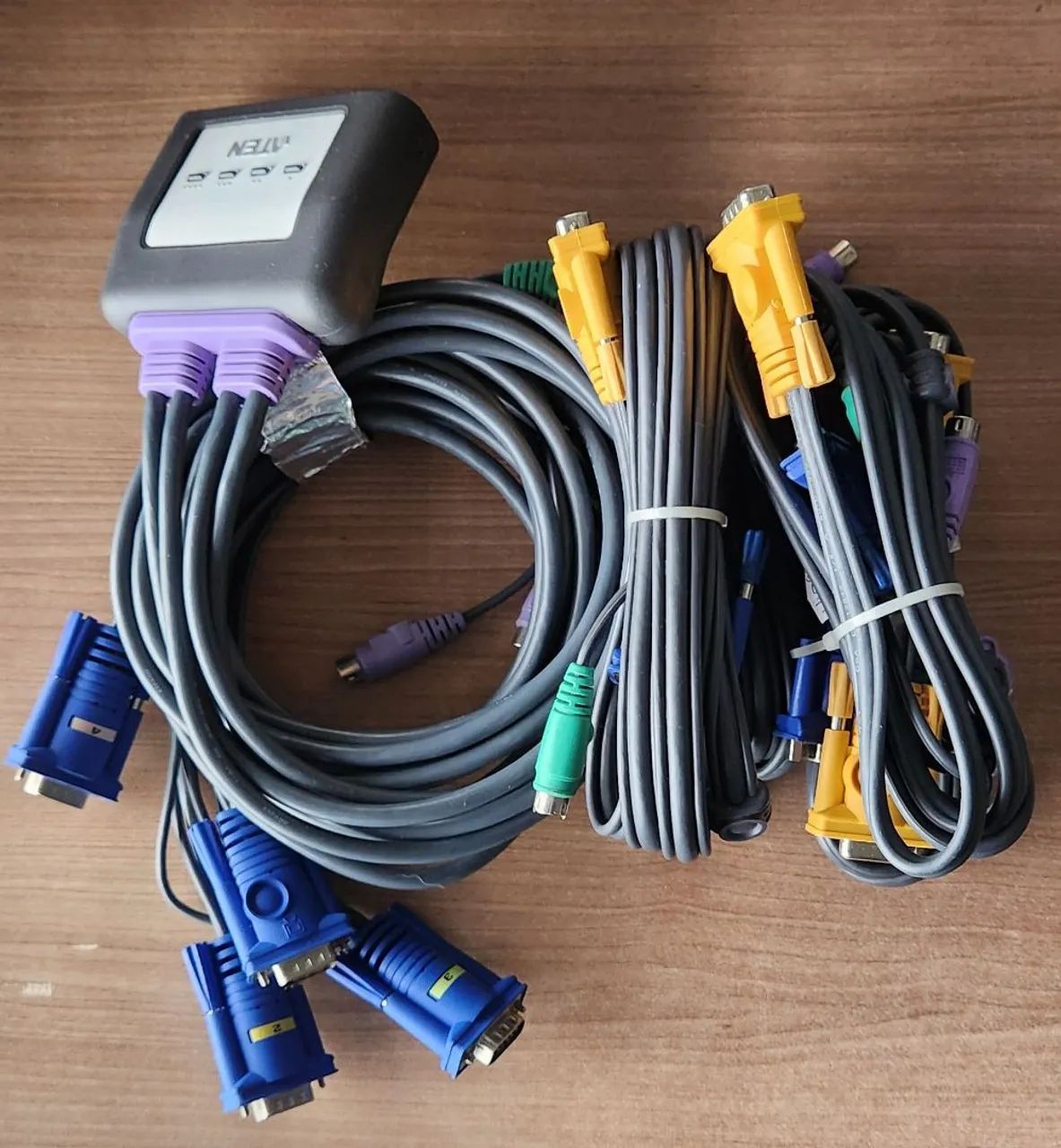 Switch KVM Aten 2 Portas - Foto 4