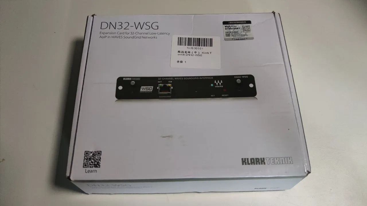 Dn32-wsg Card Waves Lv1 Consoles Behringer E Midas. Só venda, preço na BLACK FRIDAY!