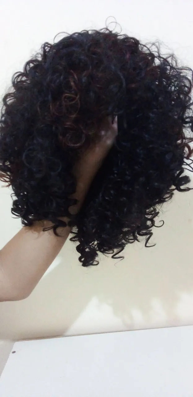 Peruca Afro Cacheada