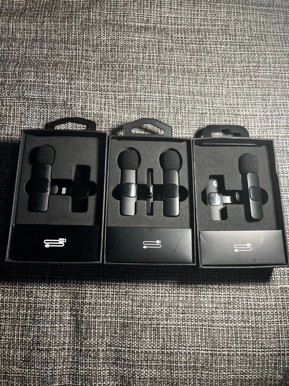 4 Microfones de Lapela Profissionais 