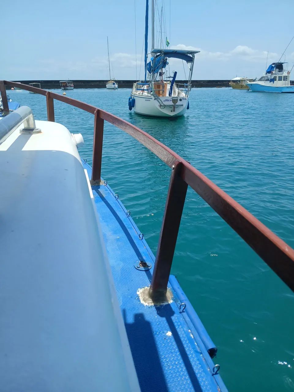 Barco lancha 100% fibra  - Foto 8