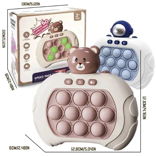 Brinquedo Pop It Eletrônico FAST PUSH - Diversão Garantida ?
