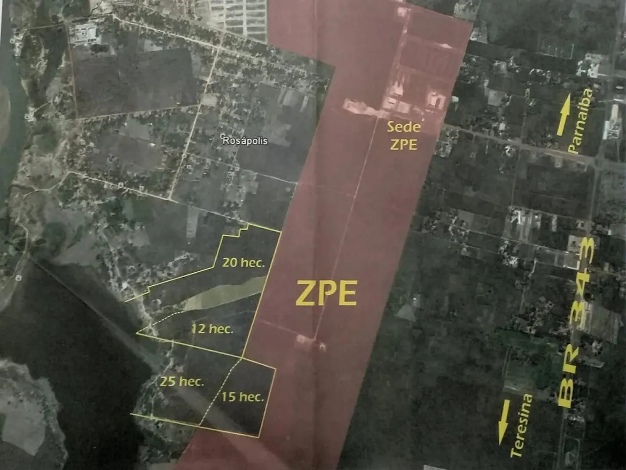 Vazenda A Venda Em Parnaiba / Ao Lado Da Zona De Exportacao Zpe. 1M11H3D