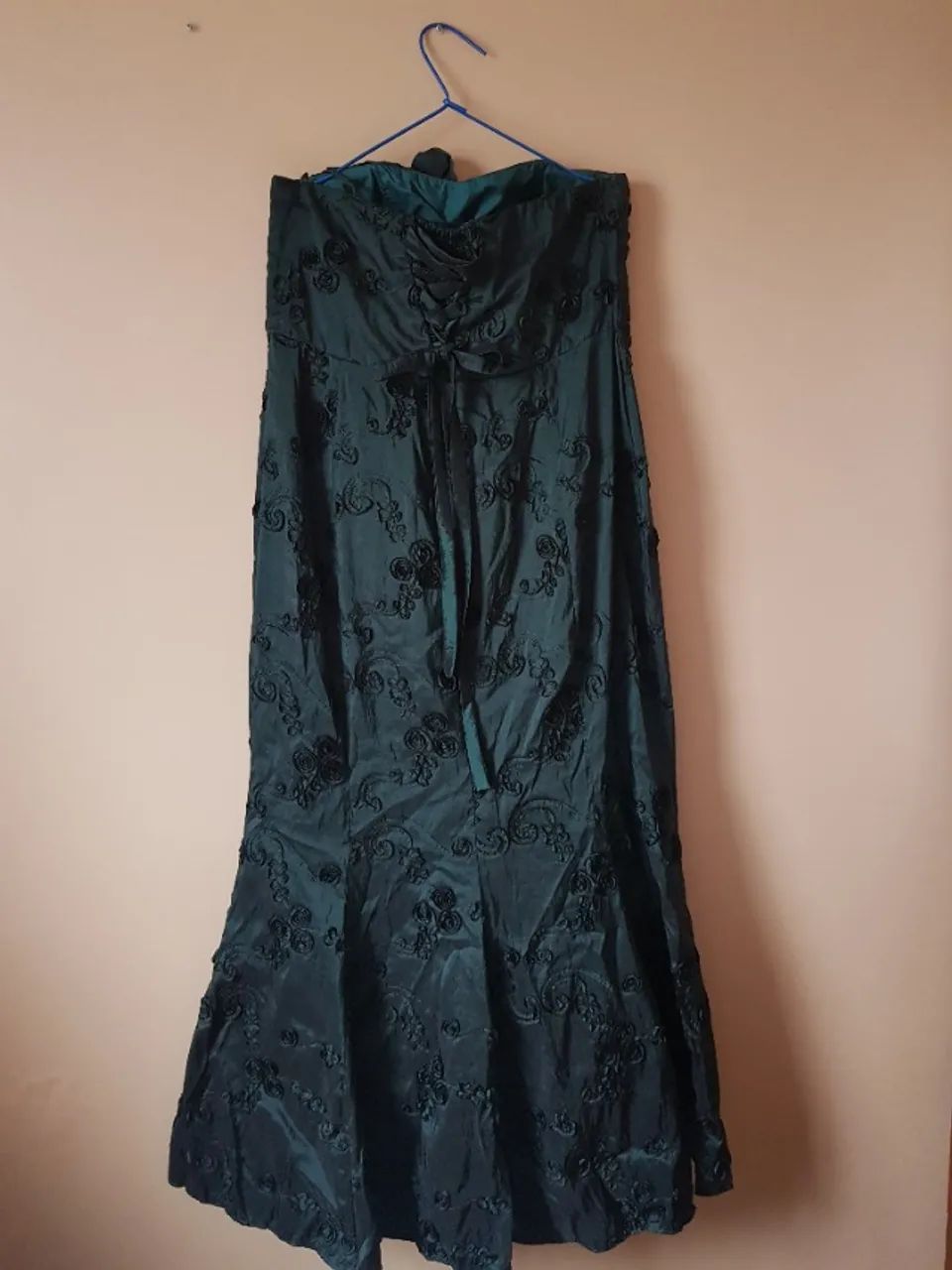 Vestido de festa Verde Escuro Tam GG - Foto 5