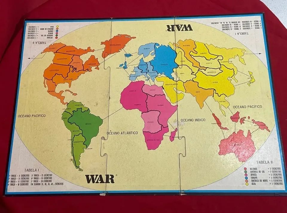 Brinquedo Jogo de Tabuleiro-Estratégia WAR - Grow - Foto 3