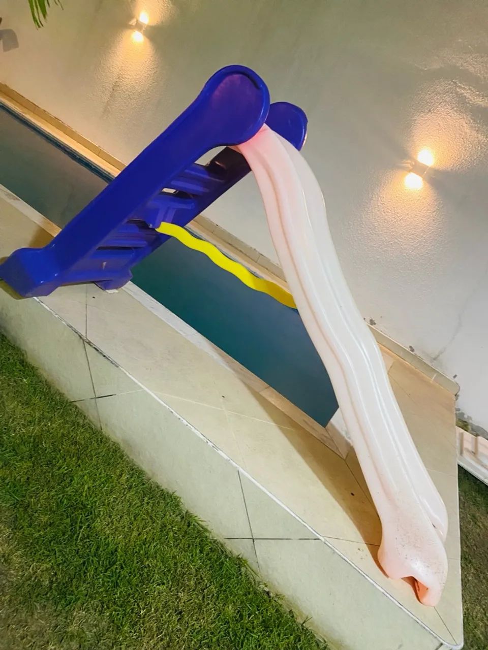 Escorregador infantil grande 4 degraus 