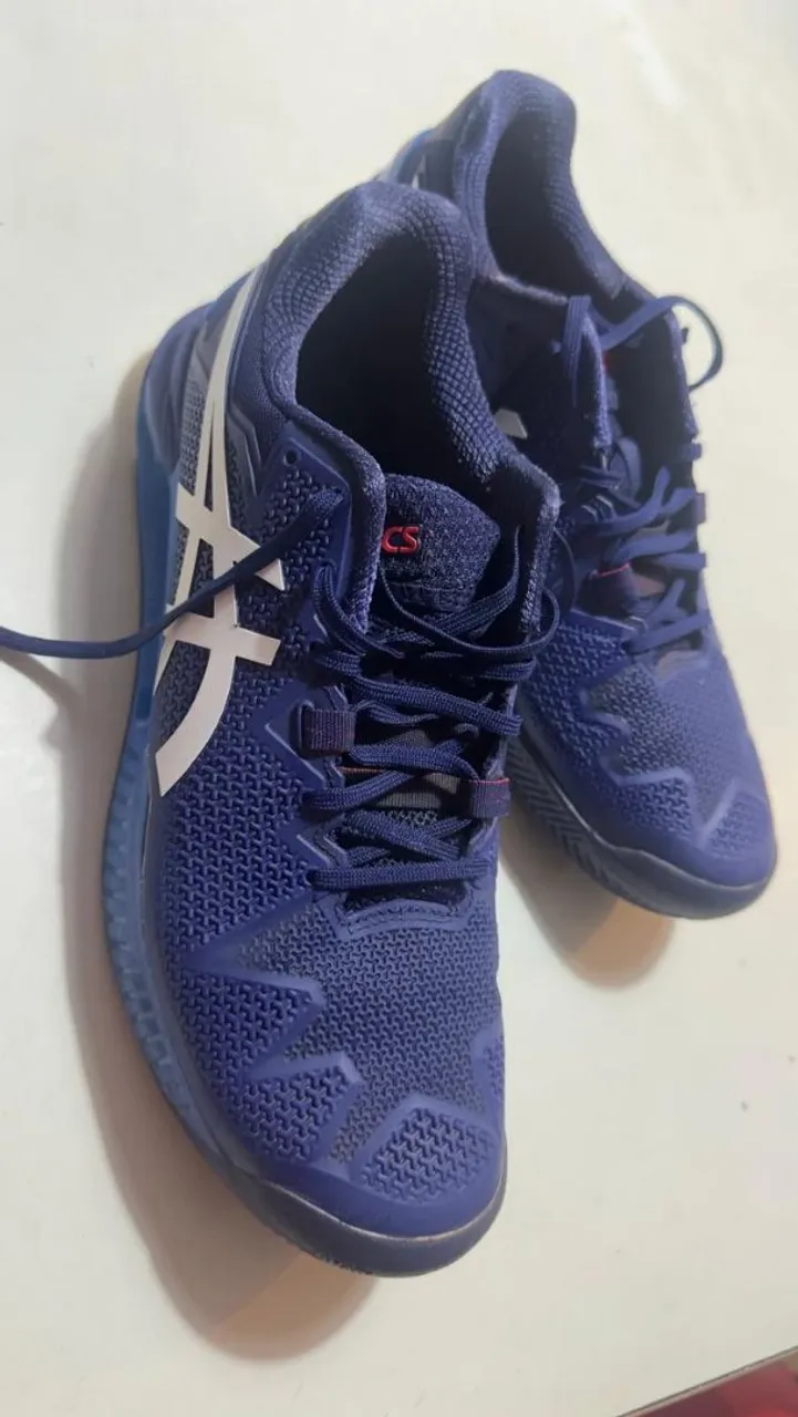 Tenis asics djokovic azul - Super novo