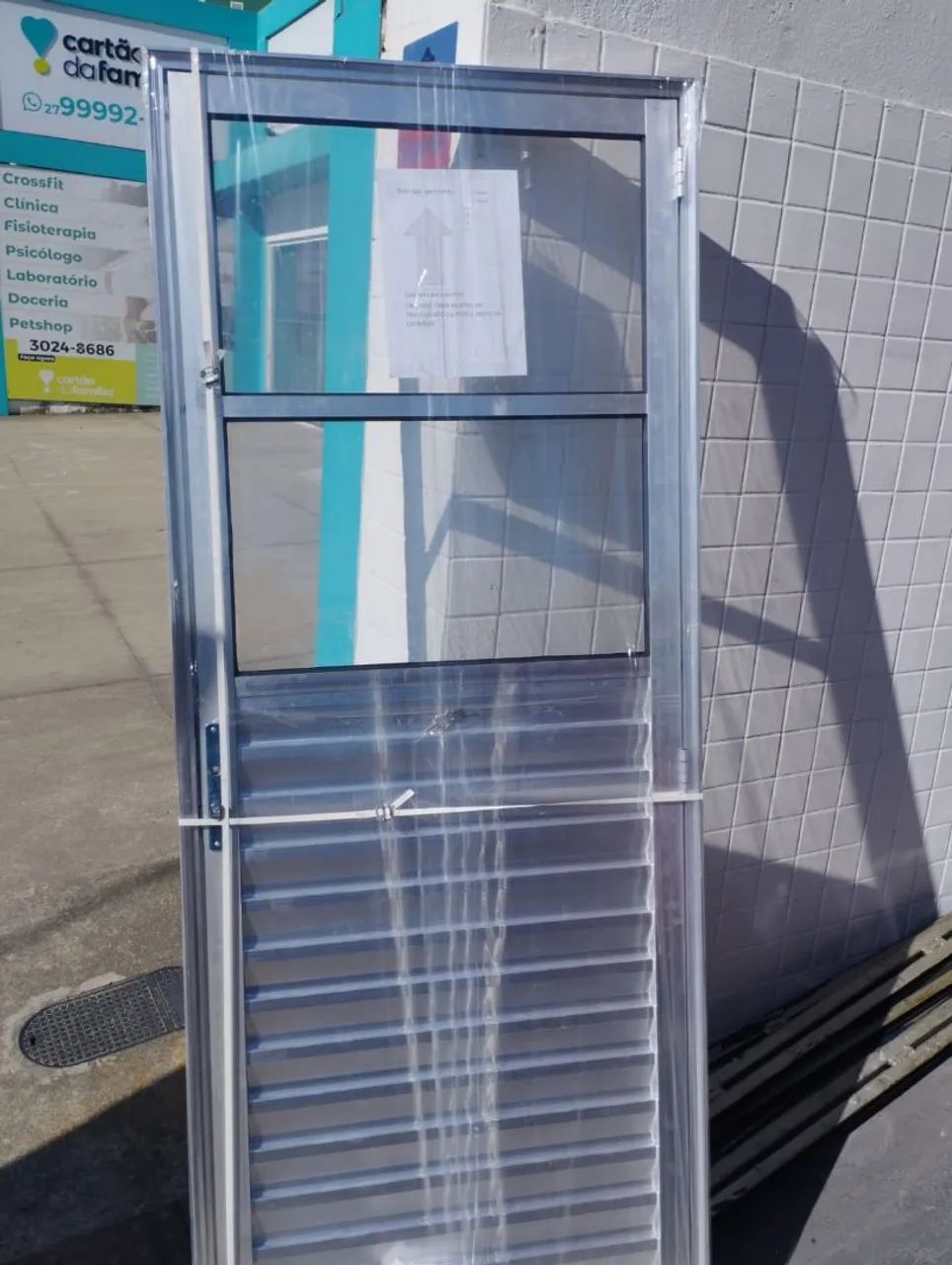Aluminum Glass Doors 80 cm - Stock Clearance!