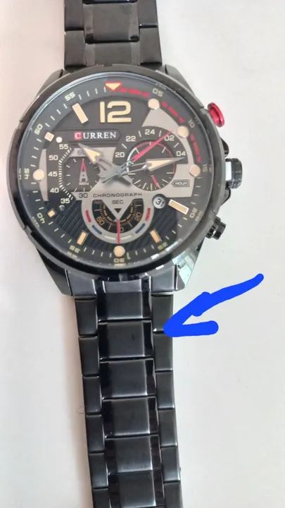 Relogio Curren analógico 2 dias uso - Foto 2