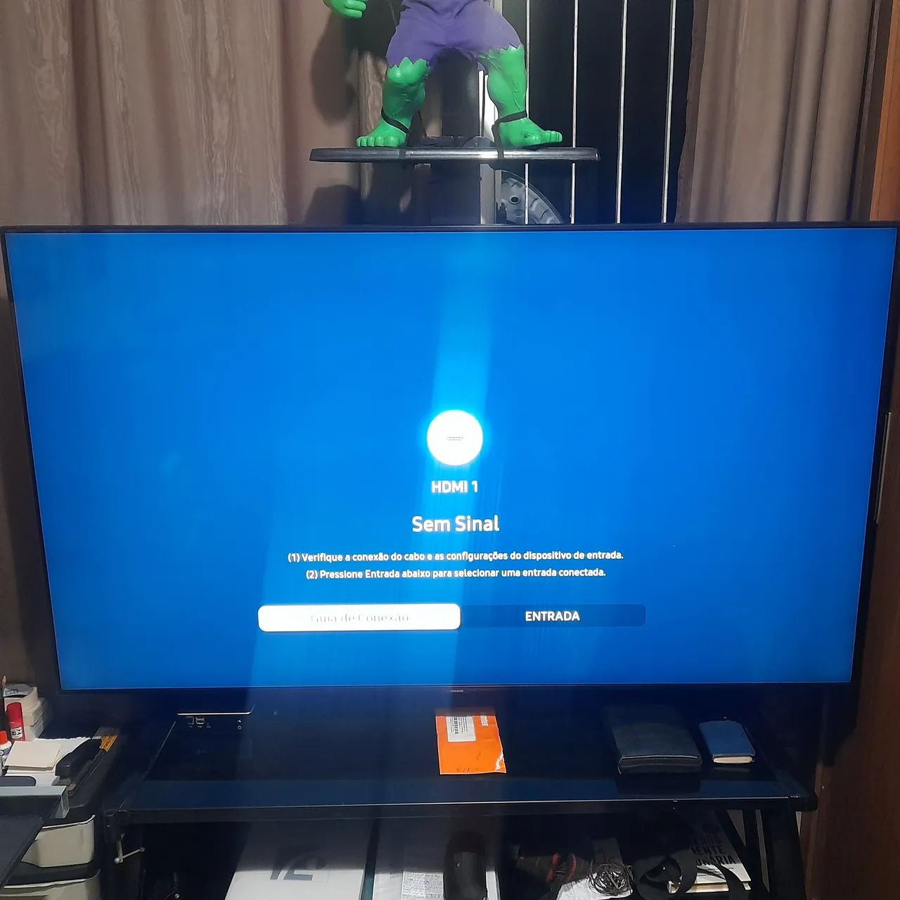 Smartv Samsung 4K Cristal 65 polegadas