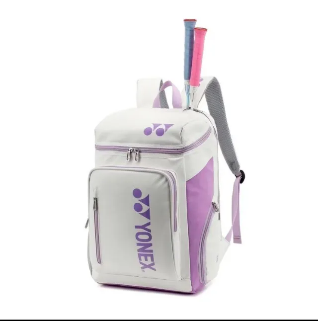 Mochila Yonex Raqueteira Multifuncional Badmington Tênis Rosa