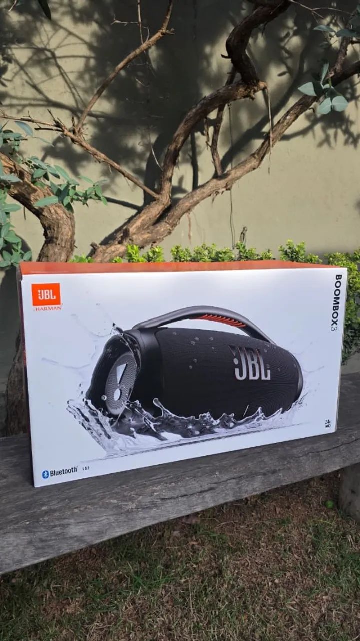 Caixa de som JBL BoomBox 3 - Lacrada - NFe
