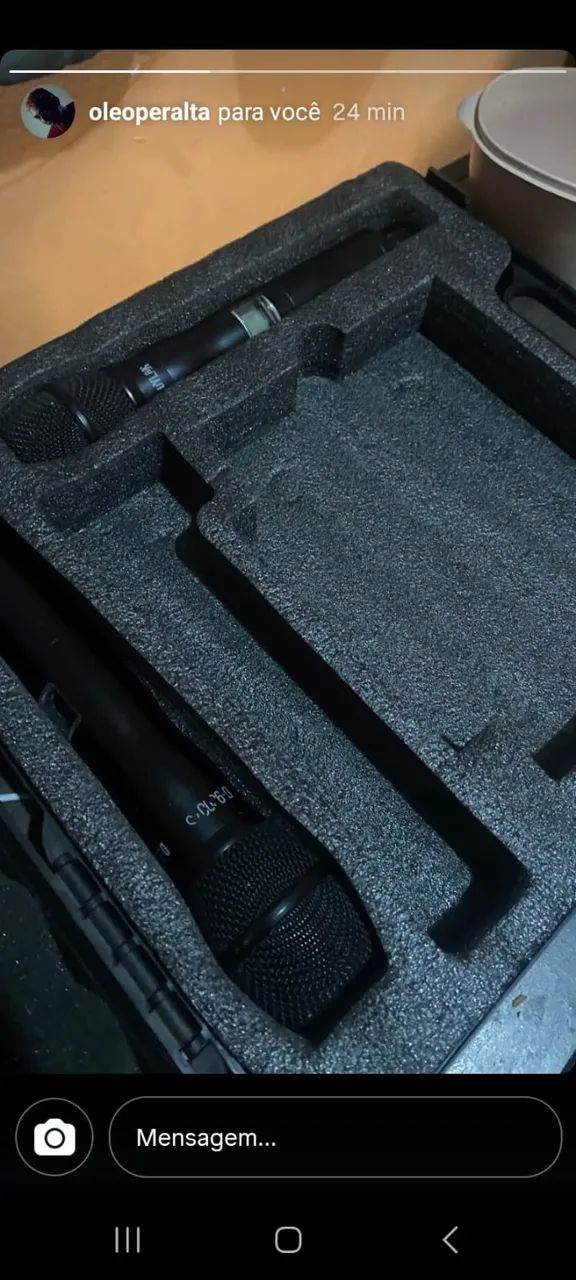 Dylan microfone (SEM FIO) D 9000 S - USADO- - Foto 5