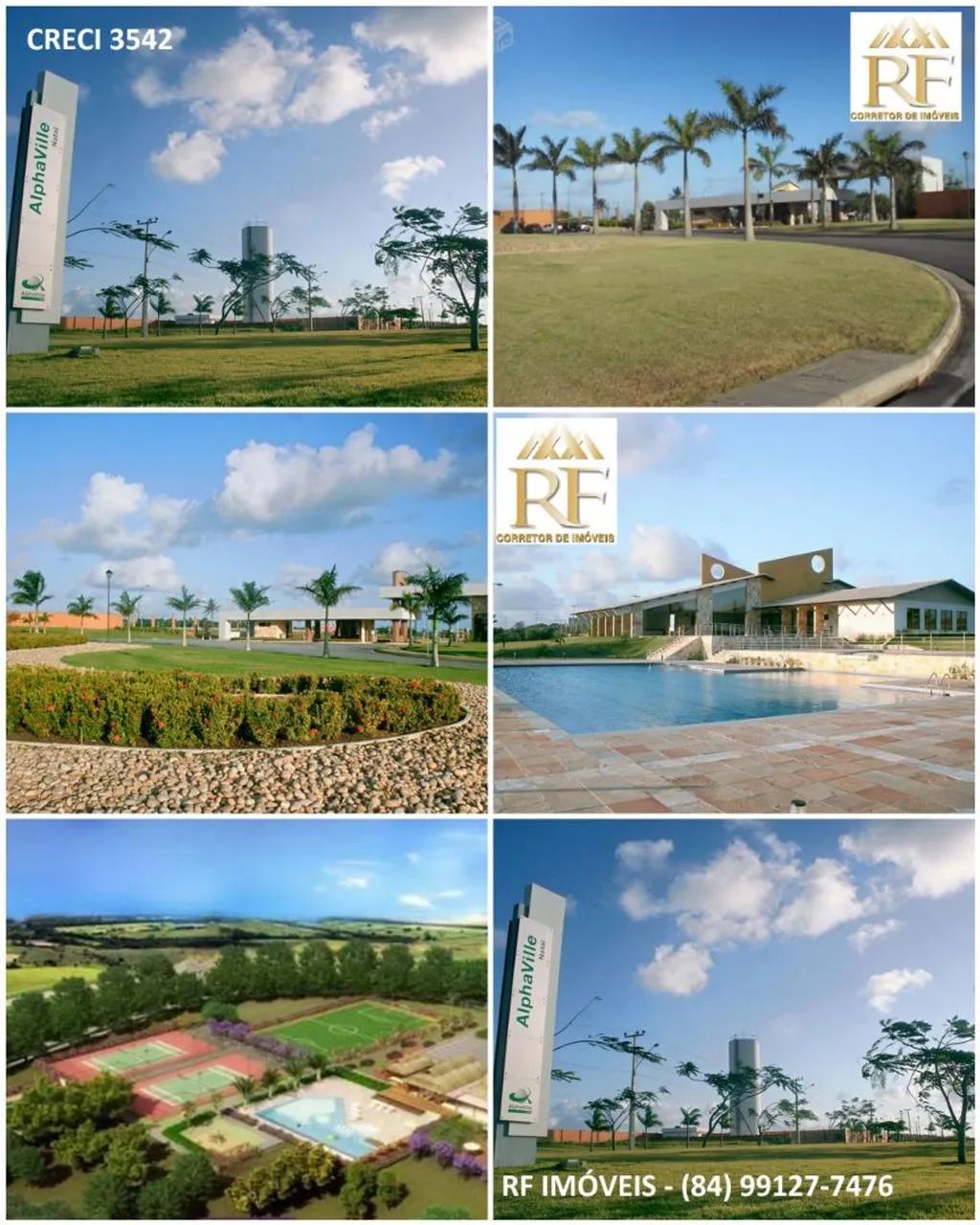 Terreno à venda, 568 m² por R$ 505.000 - Alphaville ) - Parnamirim/RN - Foto 3