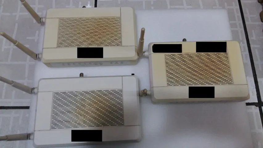 Roteadores Wi-Fi 5G e 2.4G Funcionando