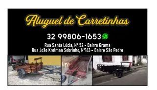 Locação de carretinhas 