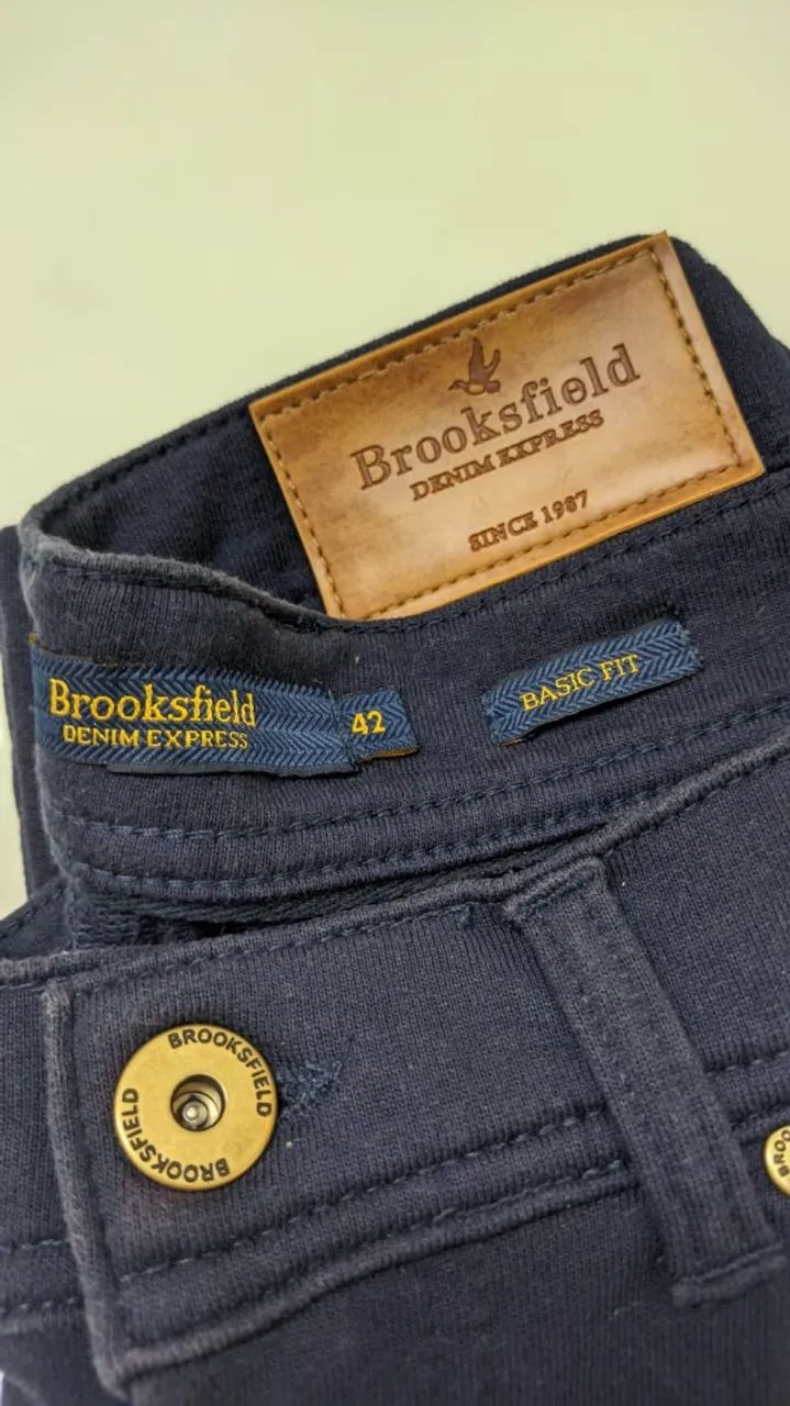 Calça de Sarja Brooksfield (42) - Foto 3