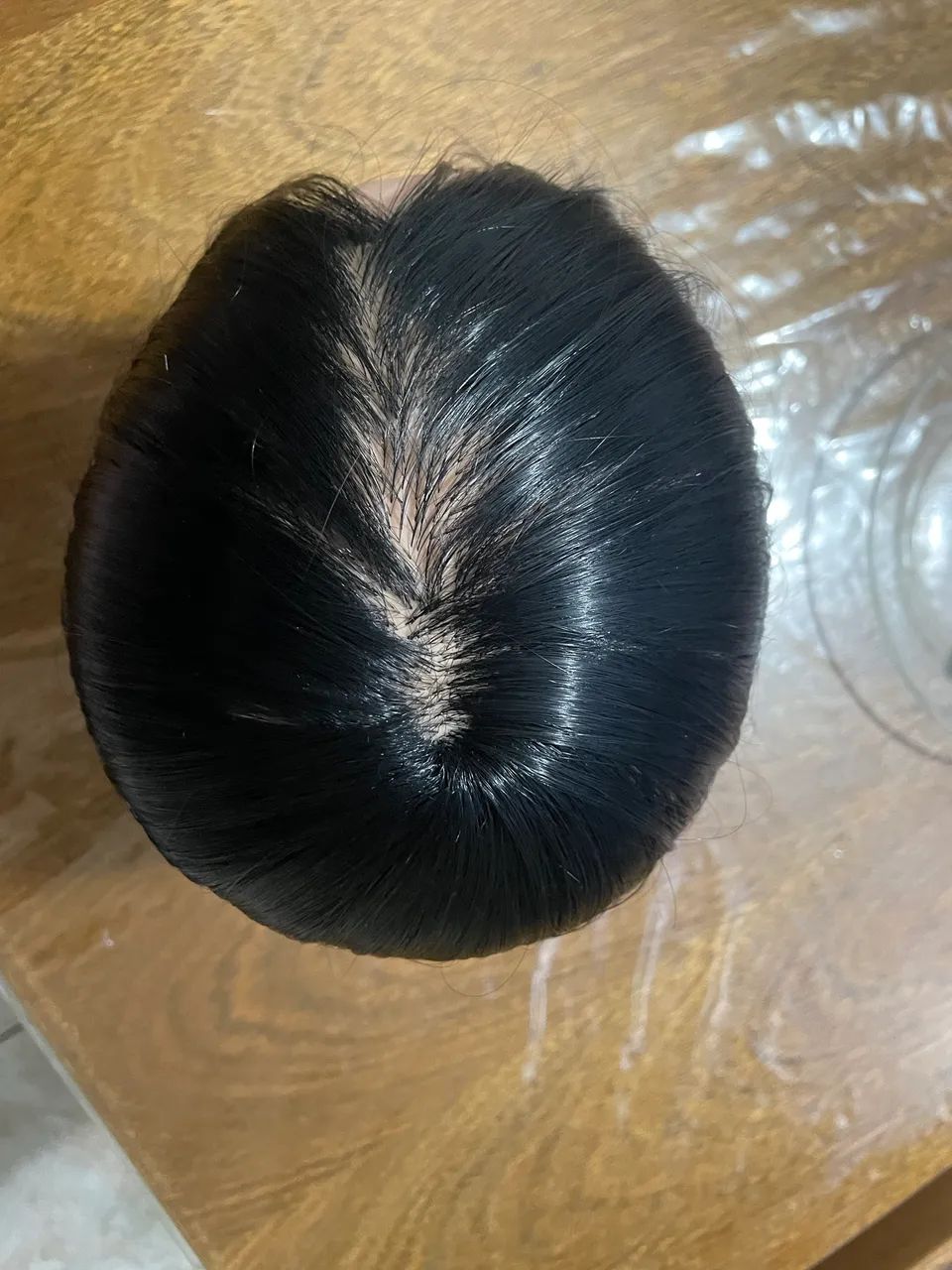 Cabeça de Treino com Cabelo Orgânico - Ideal para Corte e Penteados - Foto 4