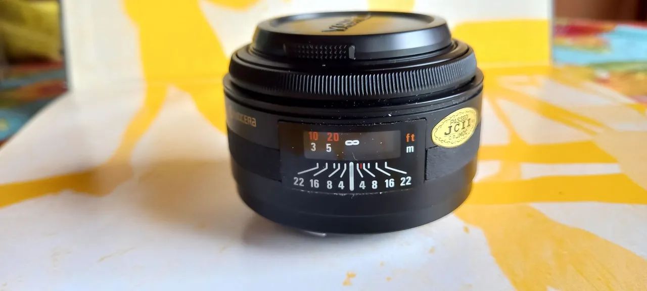 Lente Canon FD 50mm f/1.8 - Ótima para retratos!