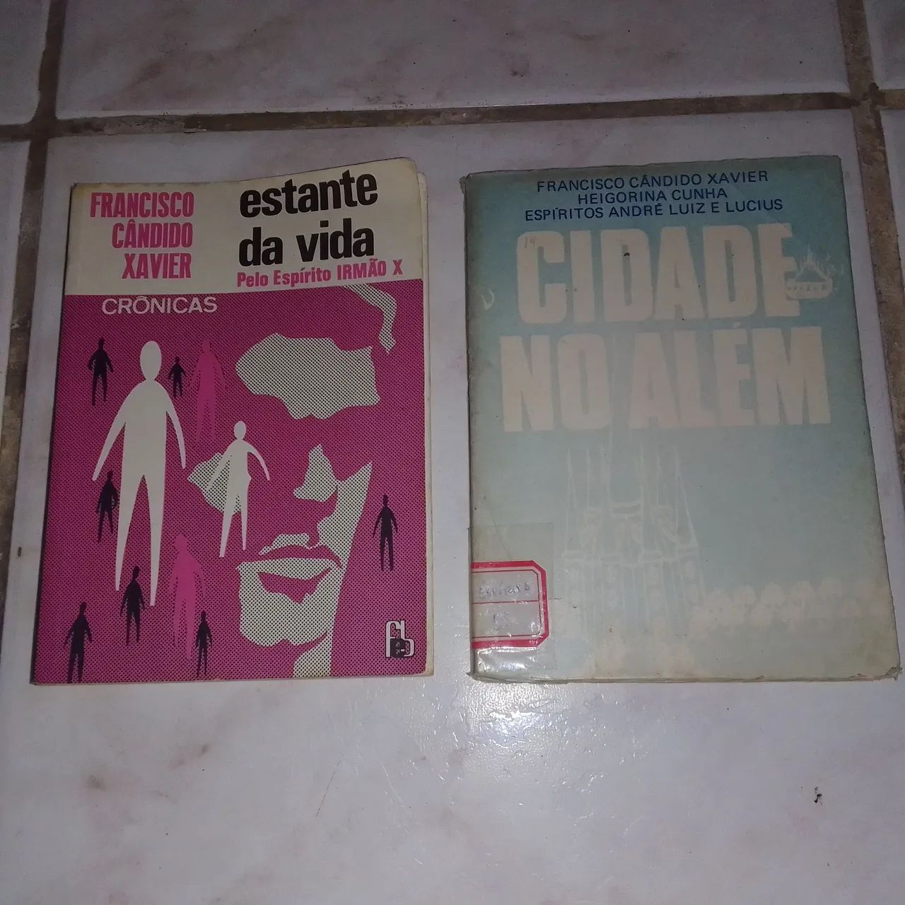 Livros espíritas de Chico Xavier - Estante da Vida e Cidade no Além