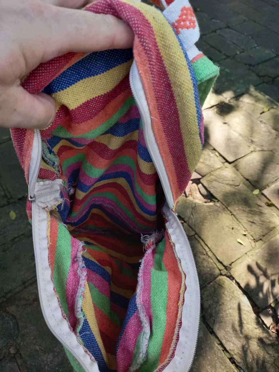 Mochila colorida estilo étnico - Foto 4