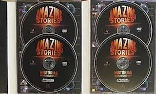 Box 4 DVDs Amazing Stories Vol.1 (Steven Spielberg) Com luva - CDs