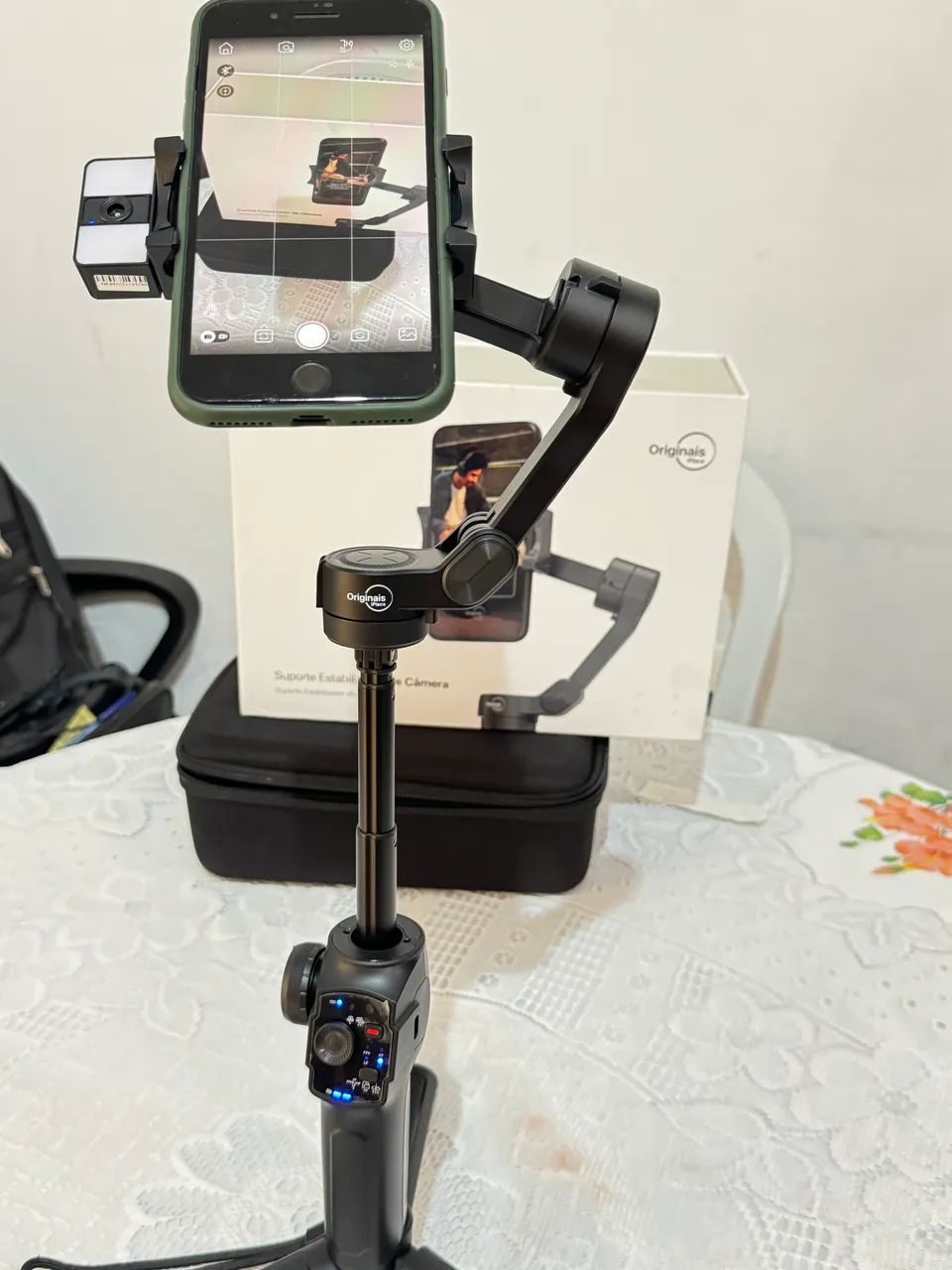 Suporte Estabilizador de câmera (Iplace original)  - Foto 3