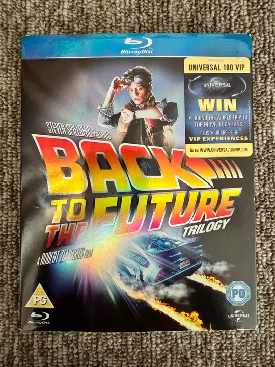 Trilogia De Volta Para o Futuro Blu-Ray
