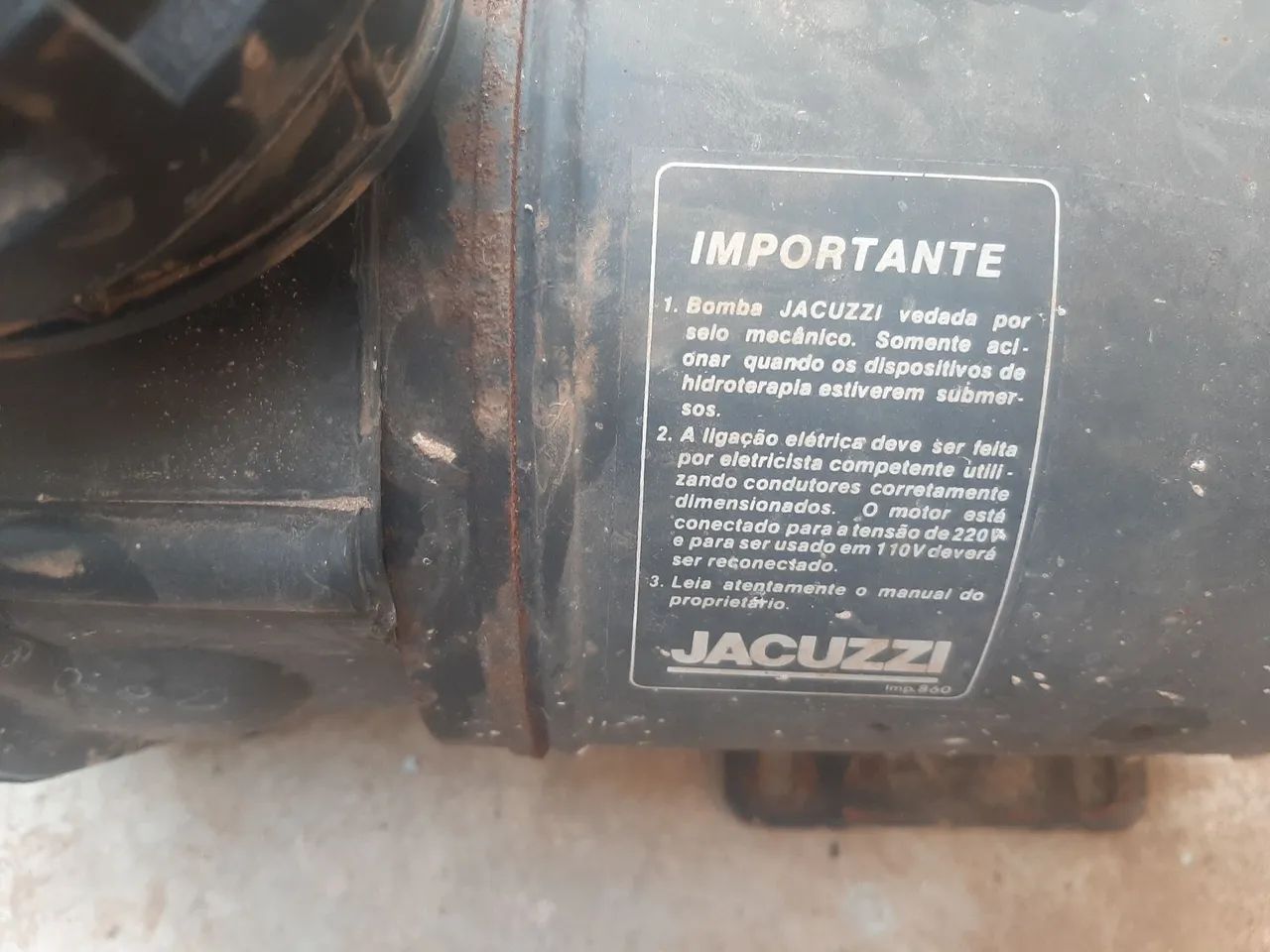 Bombas de ydro  jacuzzi 