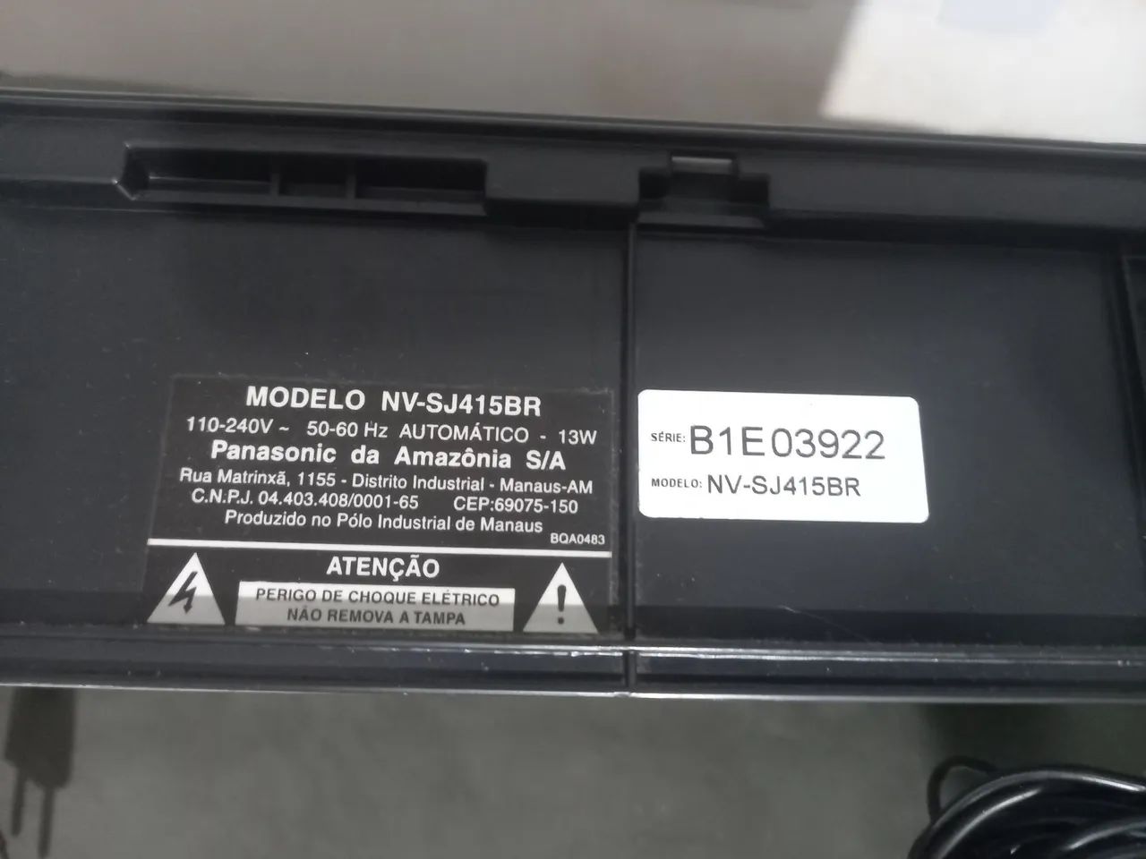 Aparelho vídeo Cassete Panasonic com defeito  - Foto 4