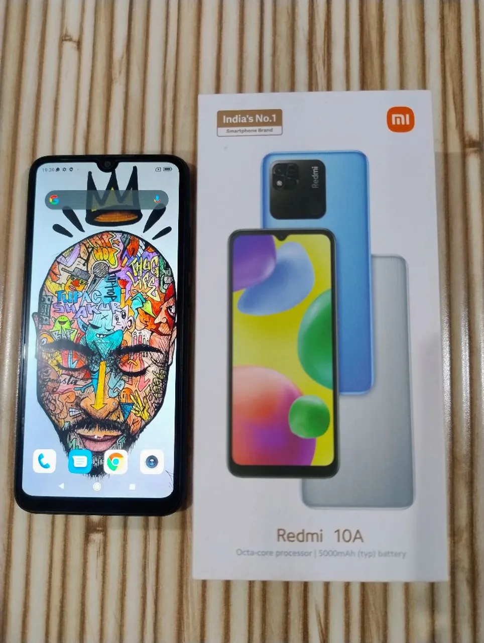 Xiaomi Redmi 10A 64GB Matte Black IMPECÁVEL na CAIXA Com Nota Fiscal e Carregador Mi Fast