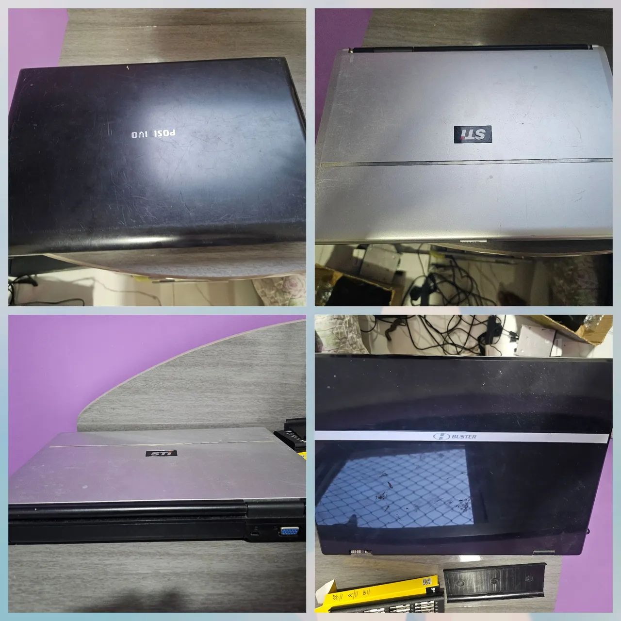 Lote de Notebooks Usados (Samsung, STI, H-Buster, Positivo) - Foto 2