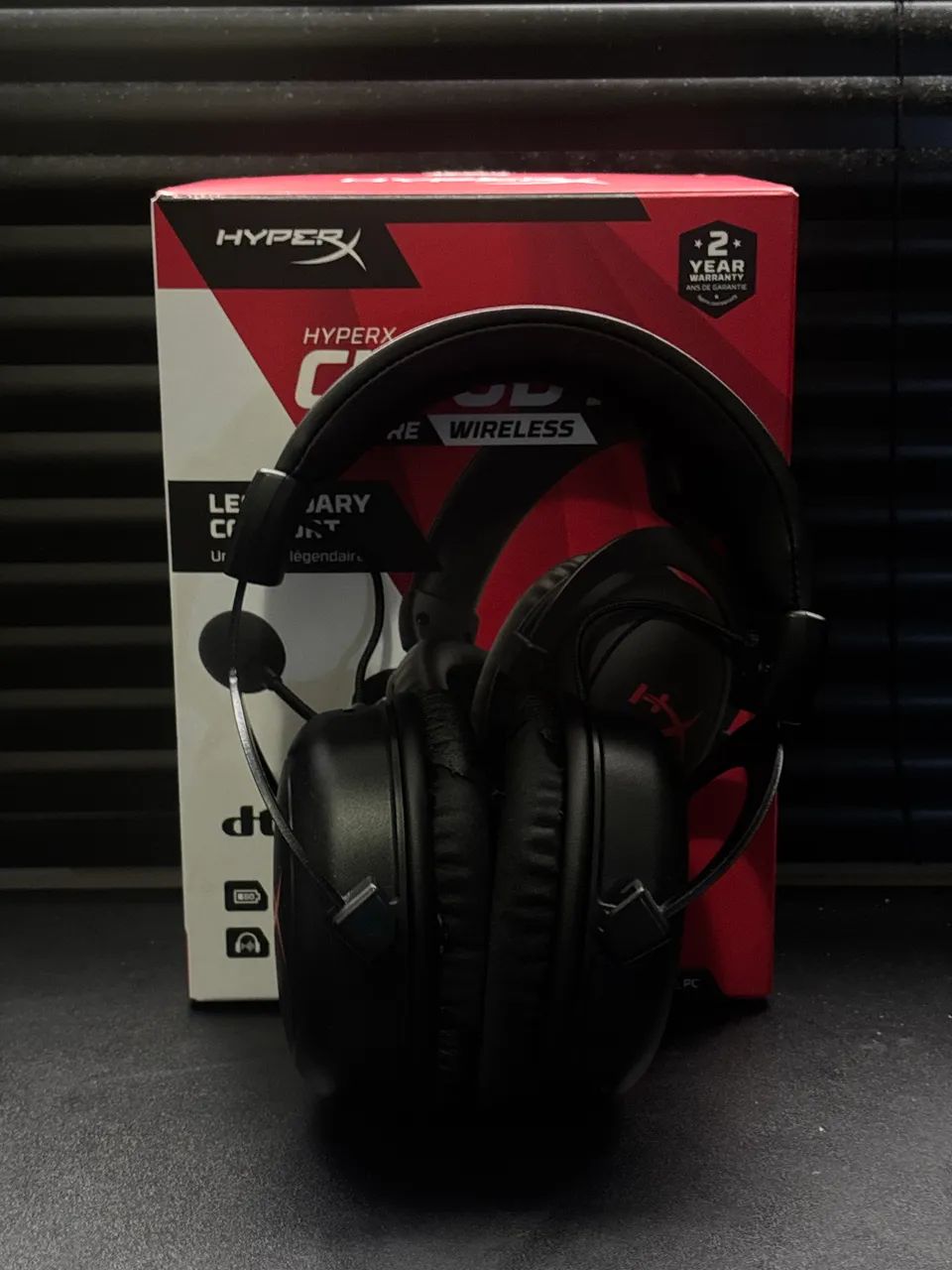 FONE HYPER X CLOUD 2 JOGOS - Foto 4