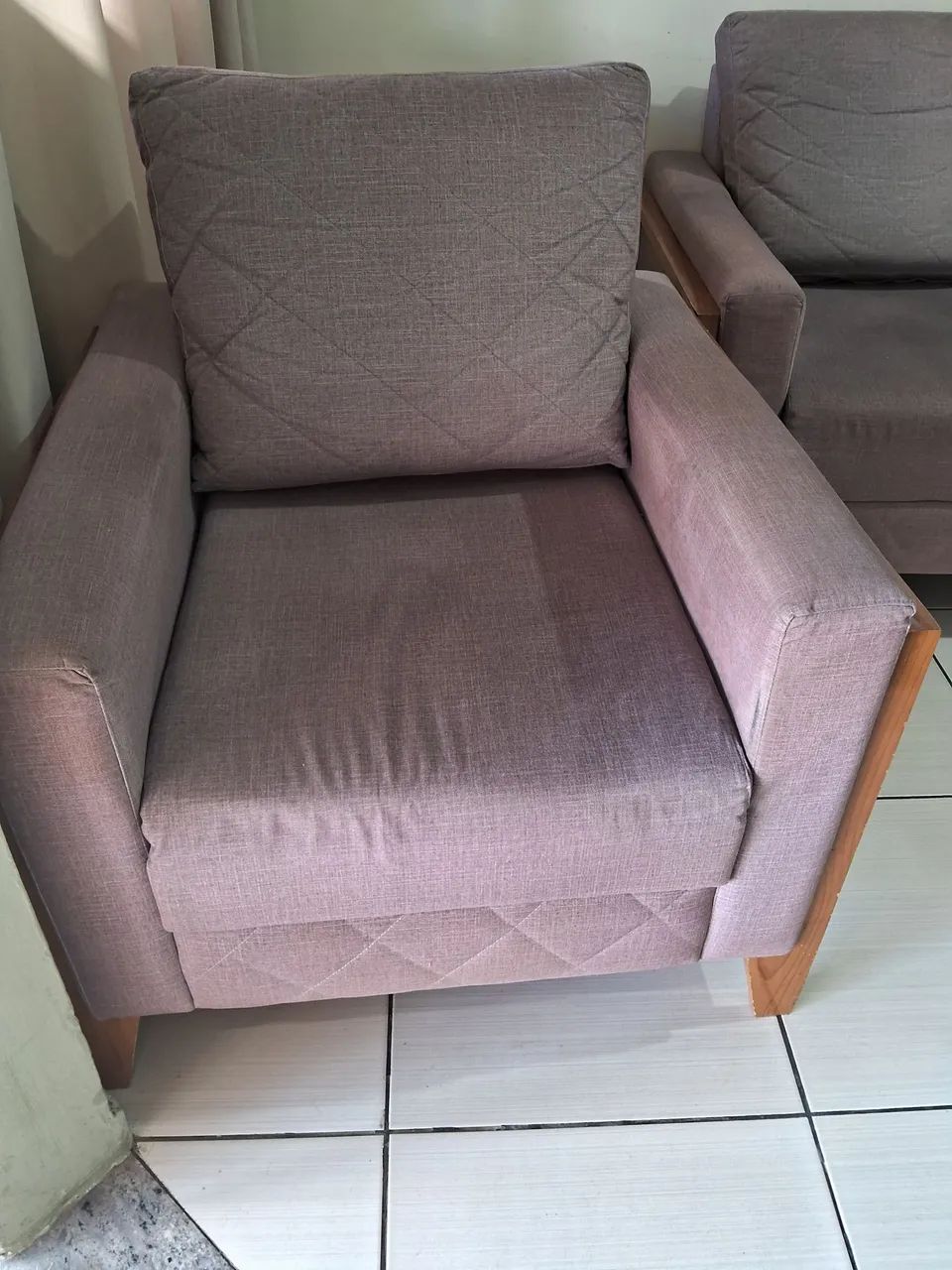 Vendo 2 poltronas seme nova - Foto 2