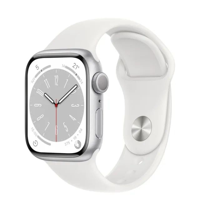 Apple Watch Series 8 GPS 41mm Prata + Pulseiras de Brinde
