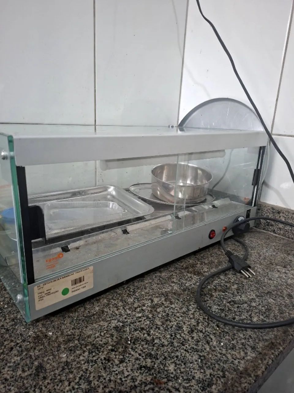 Estufa de salgados