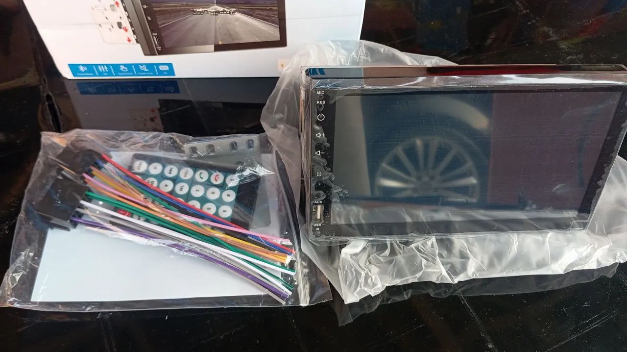 Multimidia 7 polegadas 1 Din . - Foto 4