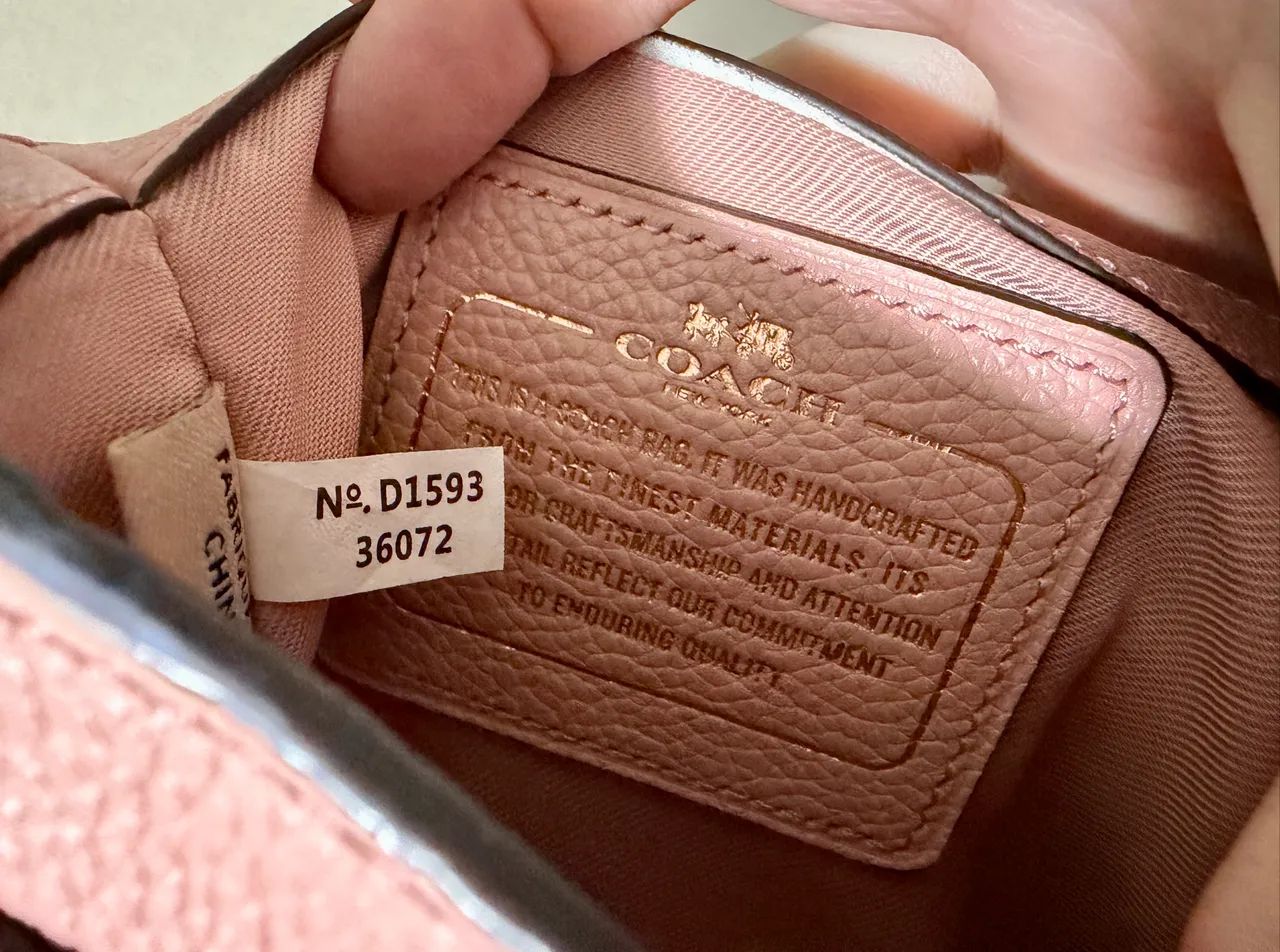 Bolsa Coach original em couro  - Foto 2