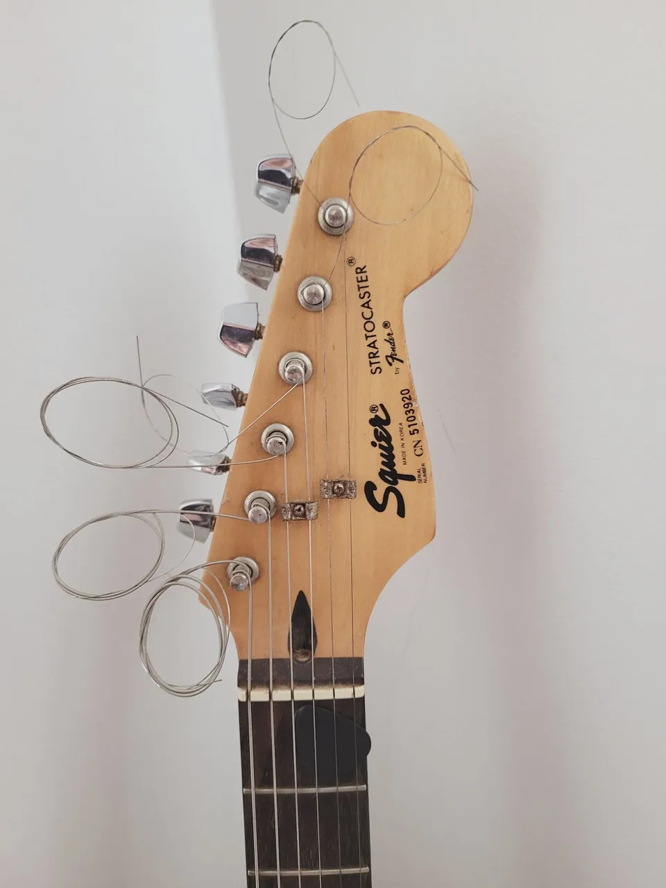 ギター Fender KOREA Squier Series STRATOCASTER guitarra squier korea