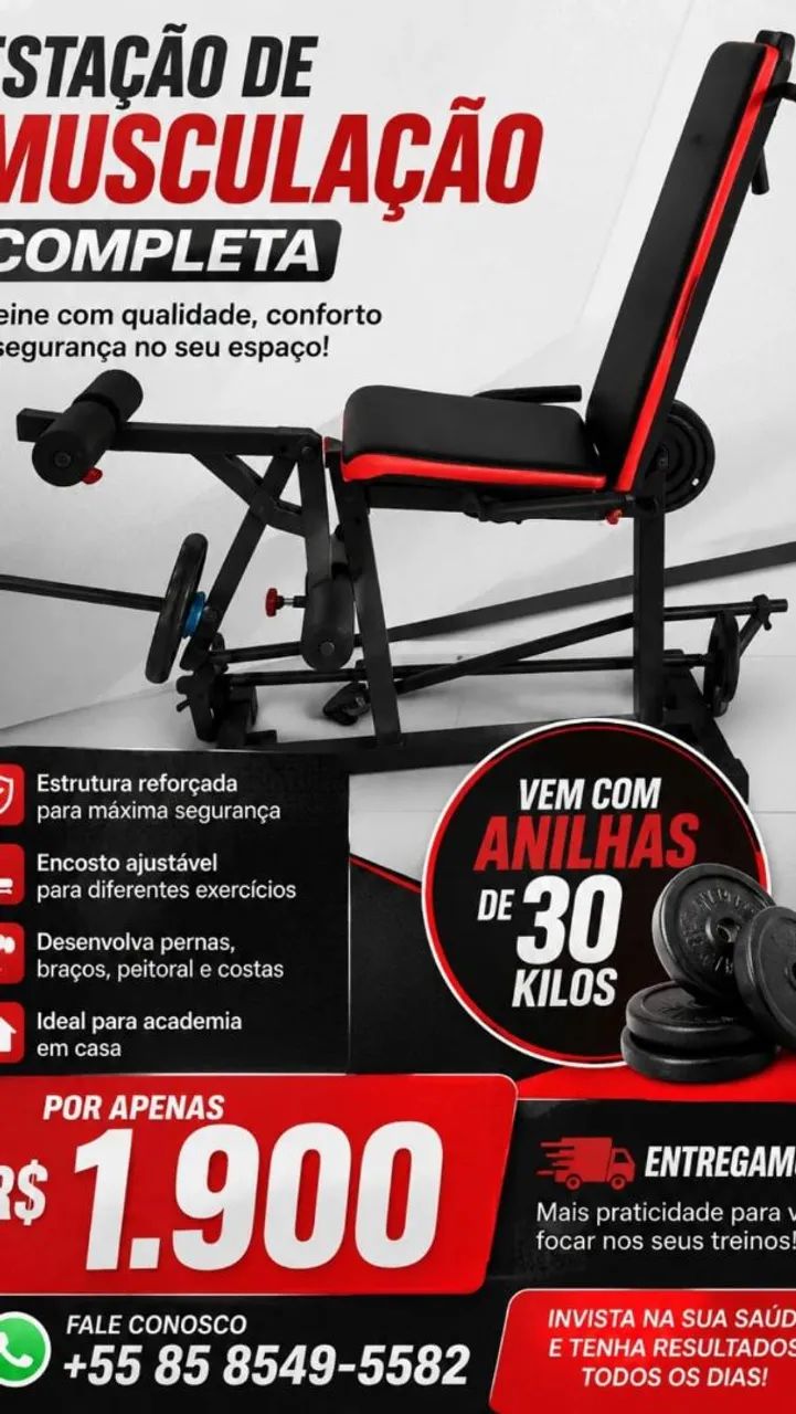Cadeira Extensora/flexora