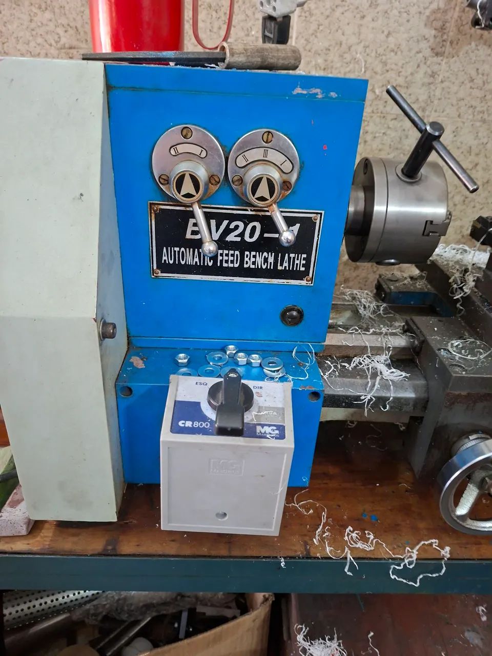 Mini torno de bancada - Foto 4