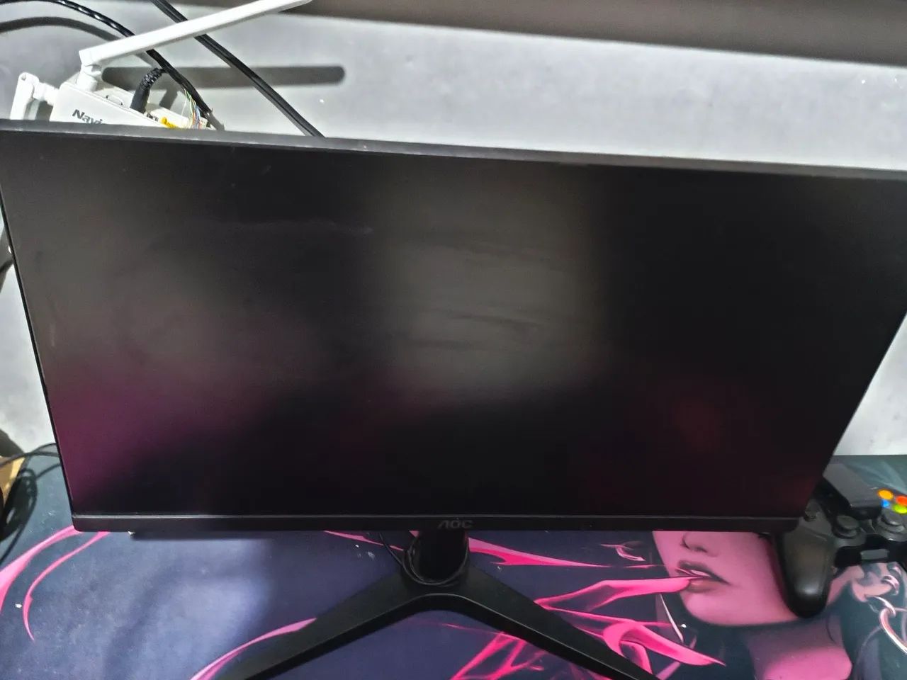 Monitor AOC gamer 60hz bem conservado  - Foto 3
