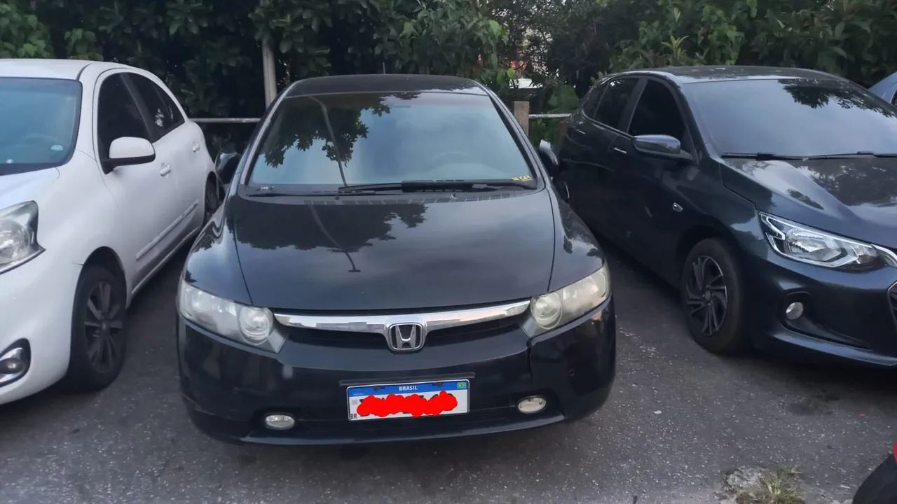 Honda Civic 1.8 LXS 16V FLEX 4P MANUAL 2007