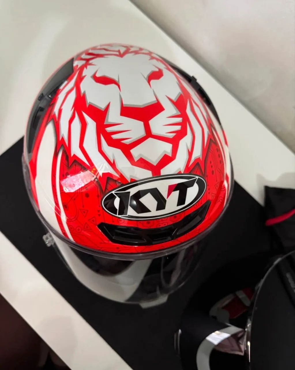 Capacete Kyt TT Course tamanho 58 - Foto 3
