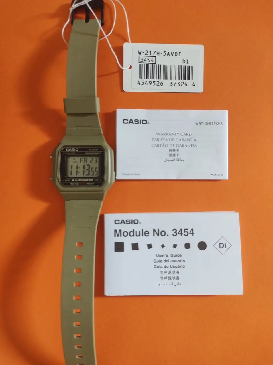 Relógio Casio W 217 h - 5 AVDF - Foto 2