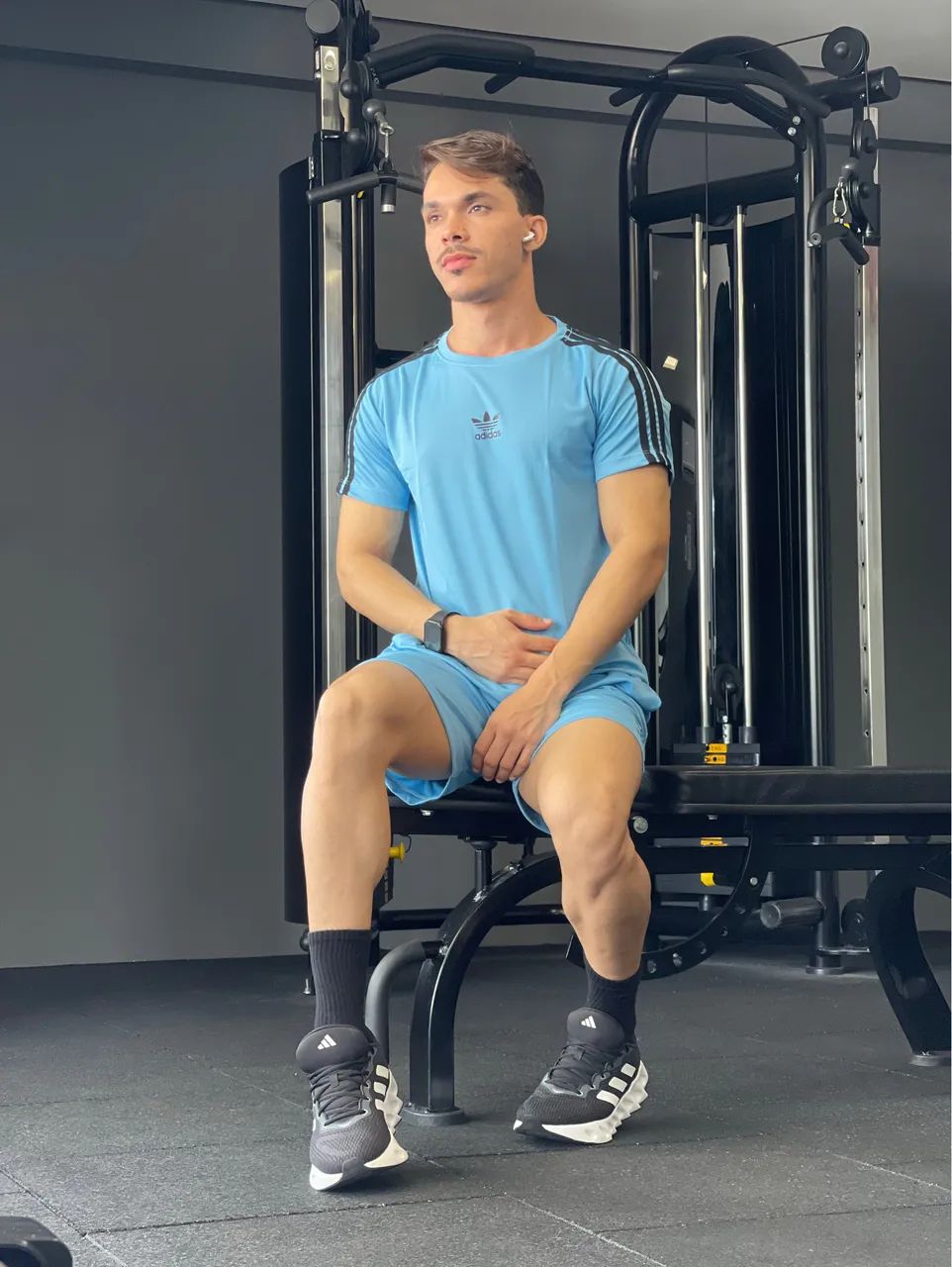 Kit camisa e short Dri Fit linha premium  - Foto 4