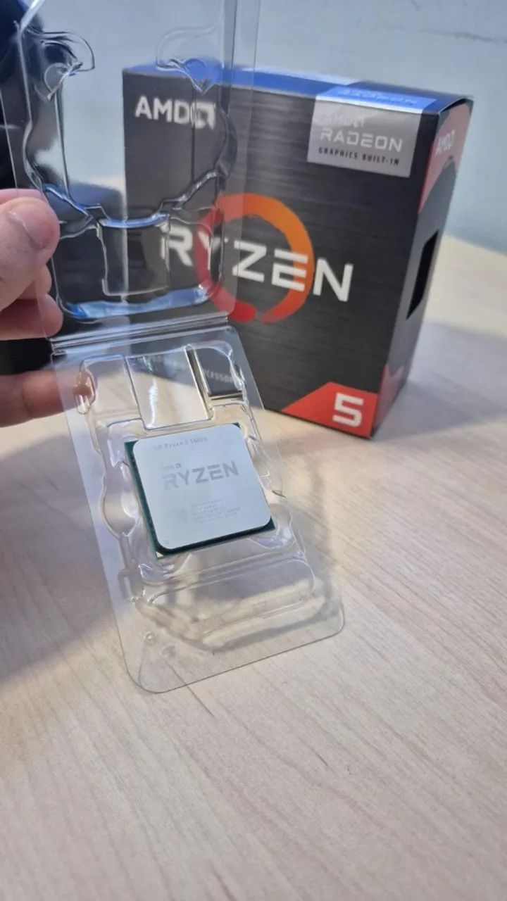 Processador AMD Ryzen 5 5600g + Air Cooler - Foto 2