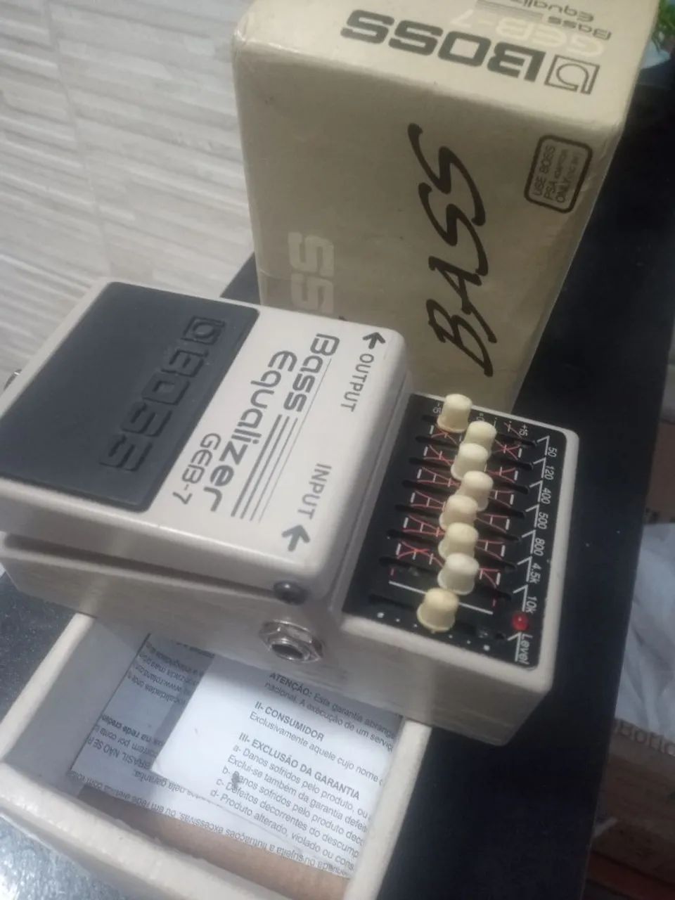 Bass Equalizer BOSS zerado!