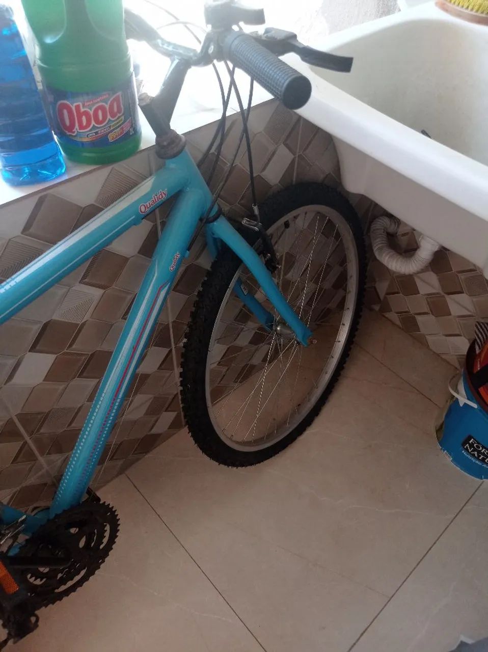 Bicicleta semi nova - Foto 3